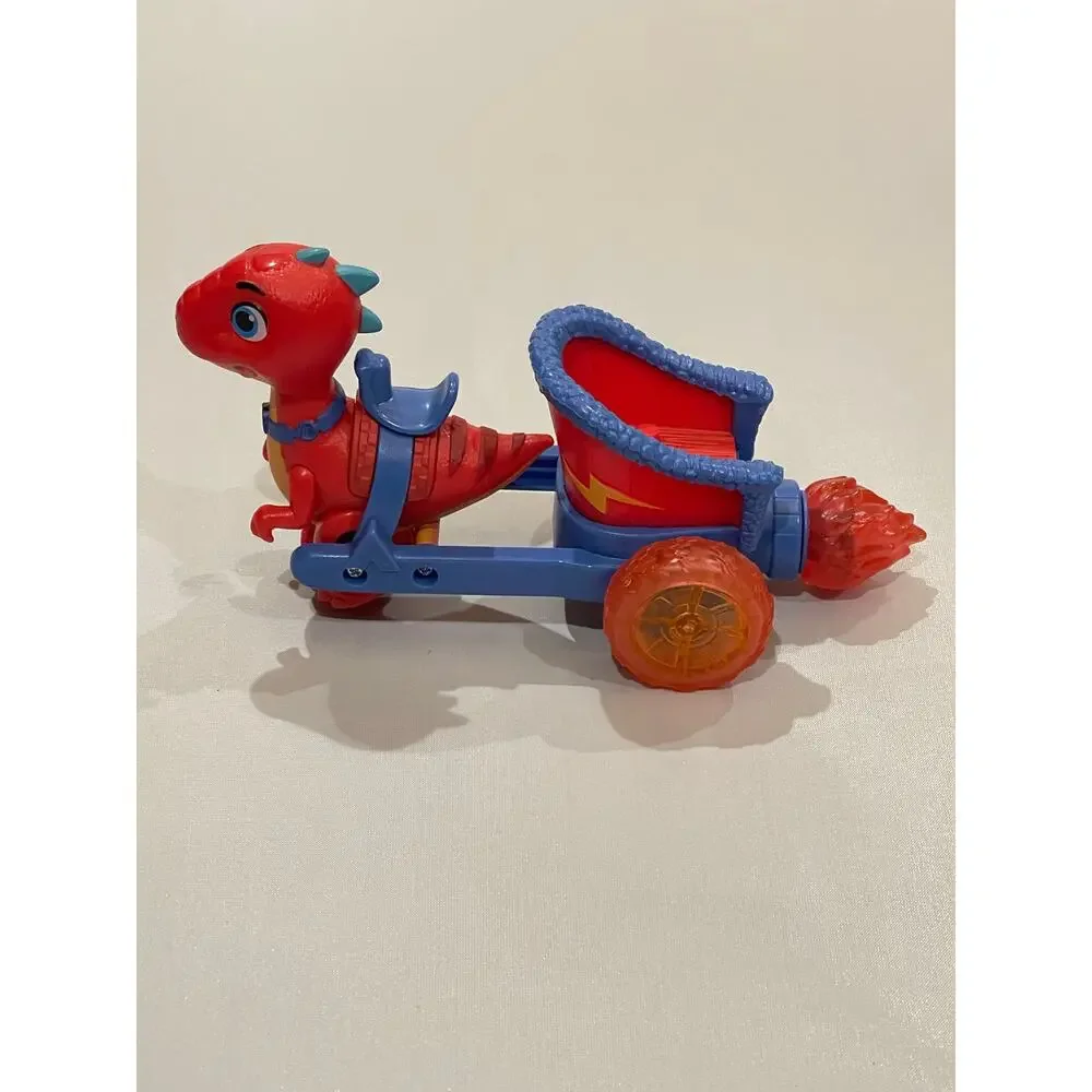 Dino Ranch Blitz Chariot Vehicle -Pull Back Spin 3